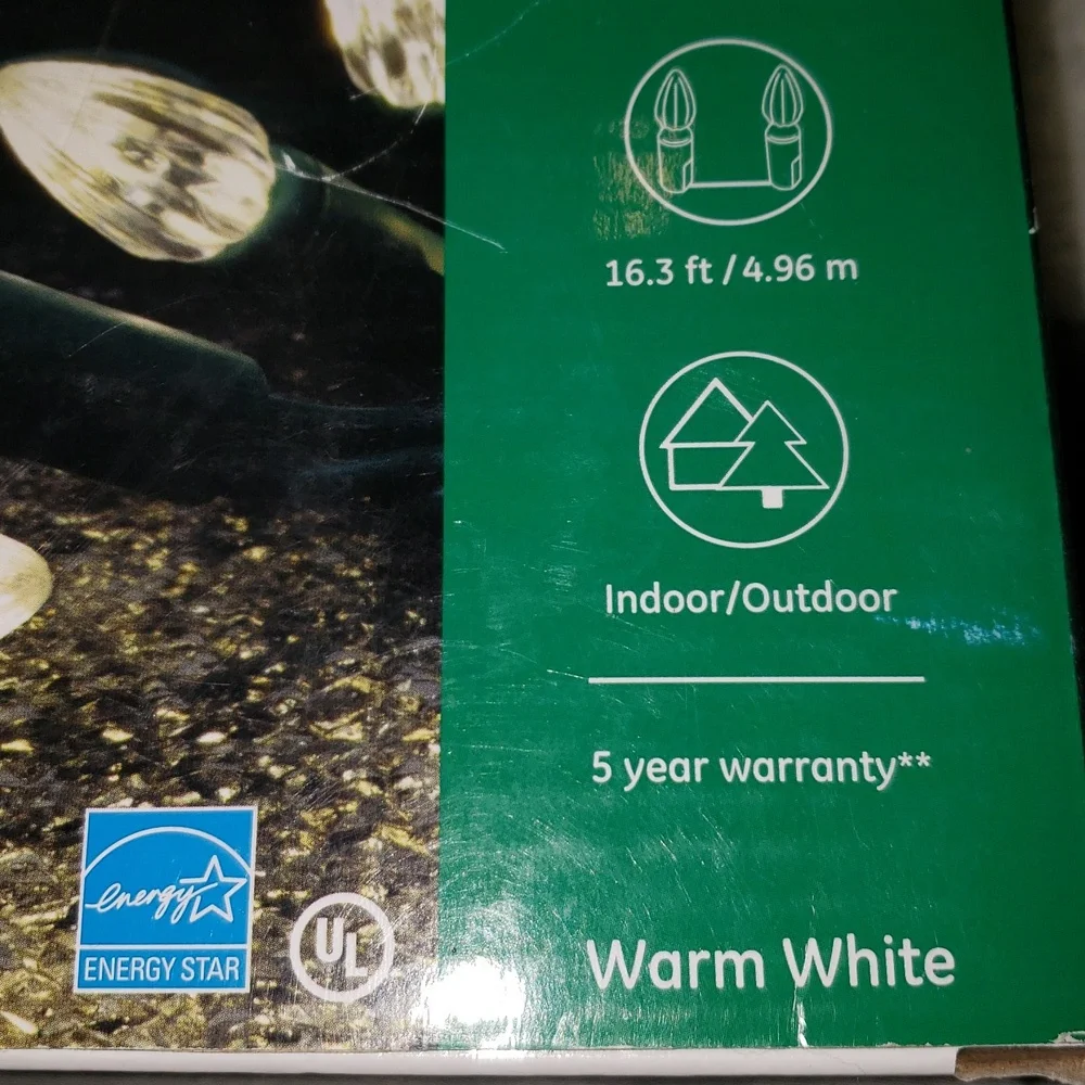 GE 50 LED C-3 Lights